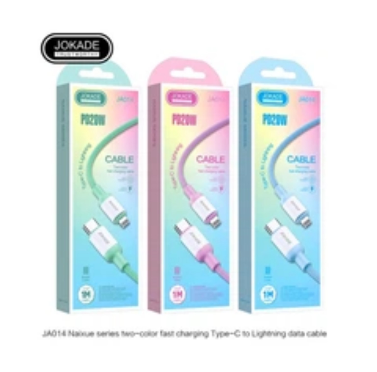 JOKADE CABLE IPHONE PD 20W JA014